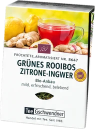 Grüner Rooibos Limone-Ingwer